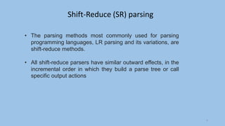 LR(1) and SLR(1) parsing | PPT