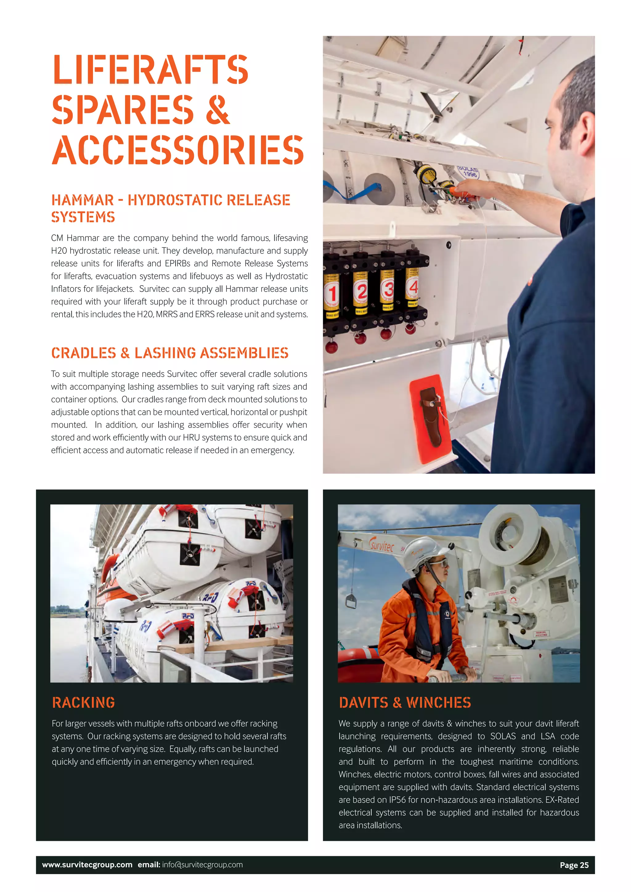 Survitec Remote Control Survitec Liferaft Brochure | PDF