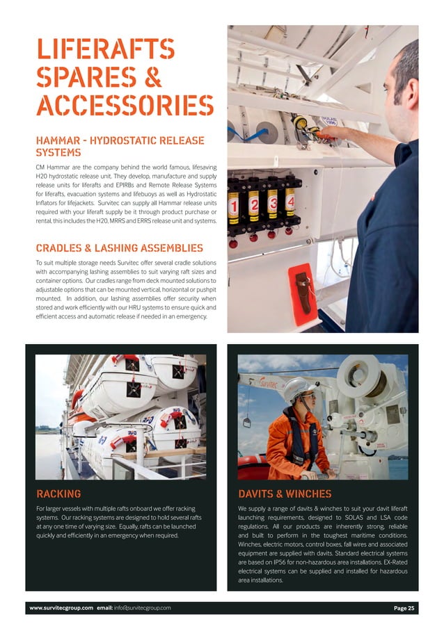 Survitec R Dl Life Rafts Survitec Liferaft Brochure | PDF