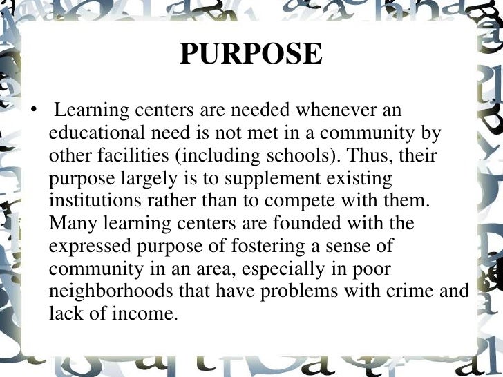 Learning Resource Center