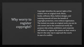 Lr copyright registration