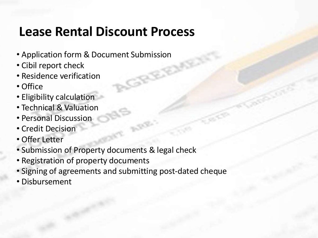 Lease Rental Discounting (LRD) In Mumbai