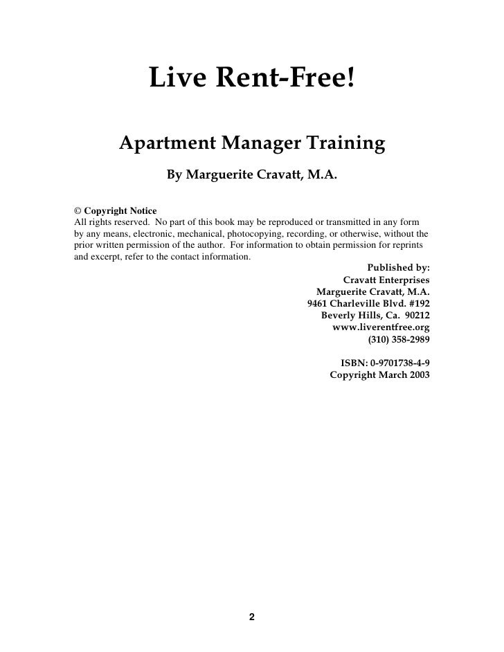 rent free letter sample
