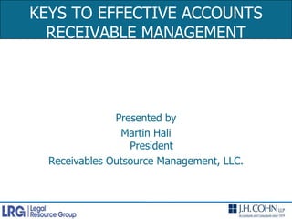 Improving client relationships