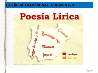 Page 6 
LA LÍRICA TRADICIONAL. CORRIENTES 
 