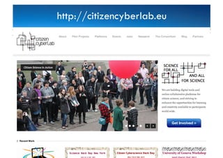 http://citizencyberlab.eu
 