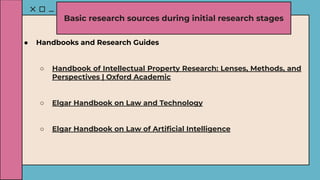 legal research methodology slide by tushar | PDF