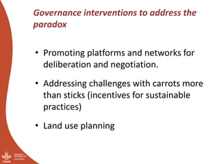 “You have nice grass—I’m coming”:  Challenges of pastoral land governance in East Africa