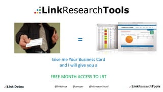 Link building presentation from the London PMI 2014 conference