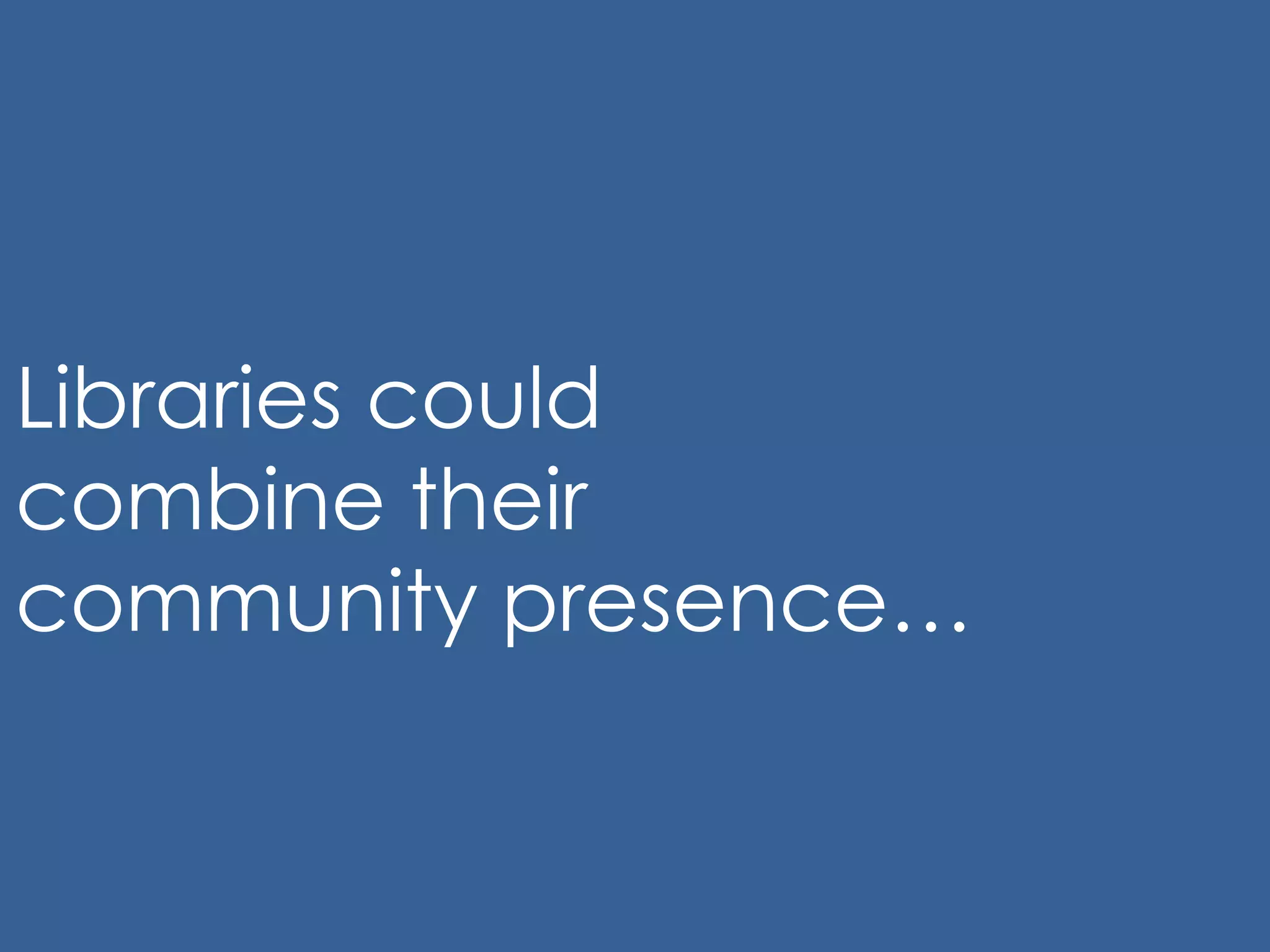 There are obstacles in our way