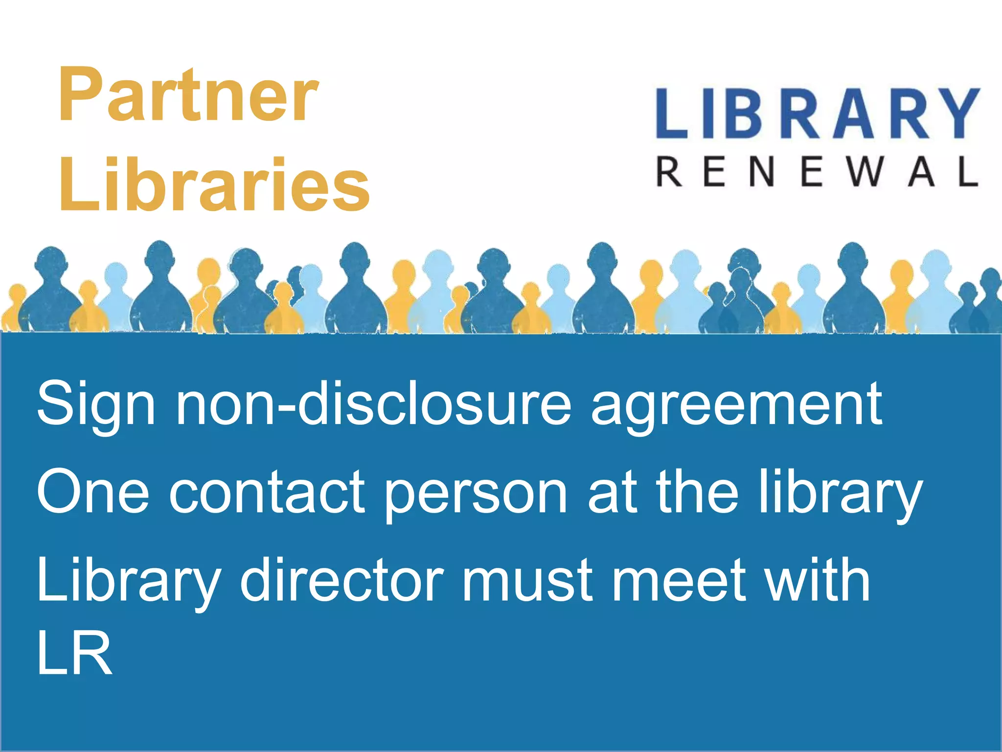 First, if you haven’t sent in your skills set list, project interest list, contact info and picture, please do that first.  Advocates are a special group of folks and this helps us understand how you are special and can help Click getting started for more info…  Now, if you’ve done that, let’s get to it!  We have two major projects cooking right now.First, if you haven’t sent in your info as an Advocate yet, you haven’t started yet! Click here to do that now. Done? Perfect. Let’s get started!  We have two major Advocates projects cooking right now and a third group of folks joining us here as well.Project #1 is full of readers advisory work.   Things like book reviews, book lists, etc.  We have lots of e-books that need reading and reviewed by someone with your chops!  So if that sounds interesting to you, drop us a line and we’ll get started!   Project #2 sees Advocates writing and presenting about issues surrounding electronic content access and the future of libraries, with a Library Renewal twiest .  We are particularly looking for folks to present and write in local outlets.  Staff days, regional or state conferences, library newsletters (your, the states, the consortium’s, wherever). If your expertise doesn’t fit in these projects, that is no problem…we’d love to talk with you about how you think you might be able to move things forward