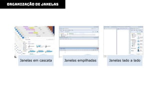 ORGANIZAÇÃO DE JANELAS
 