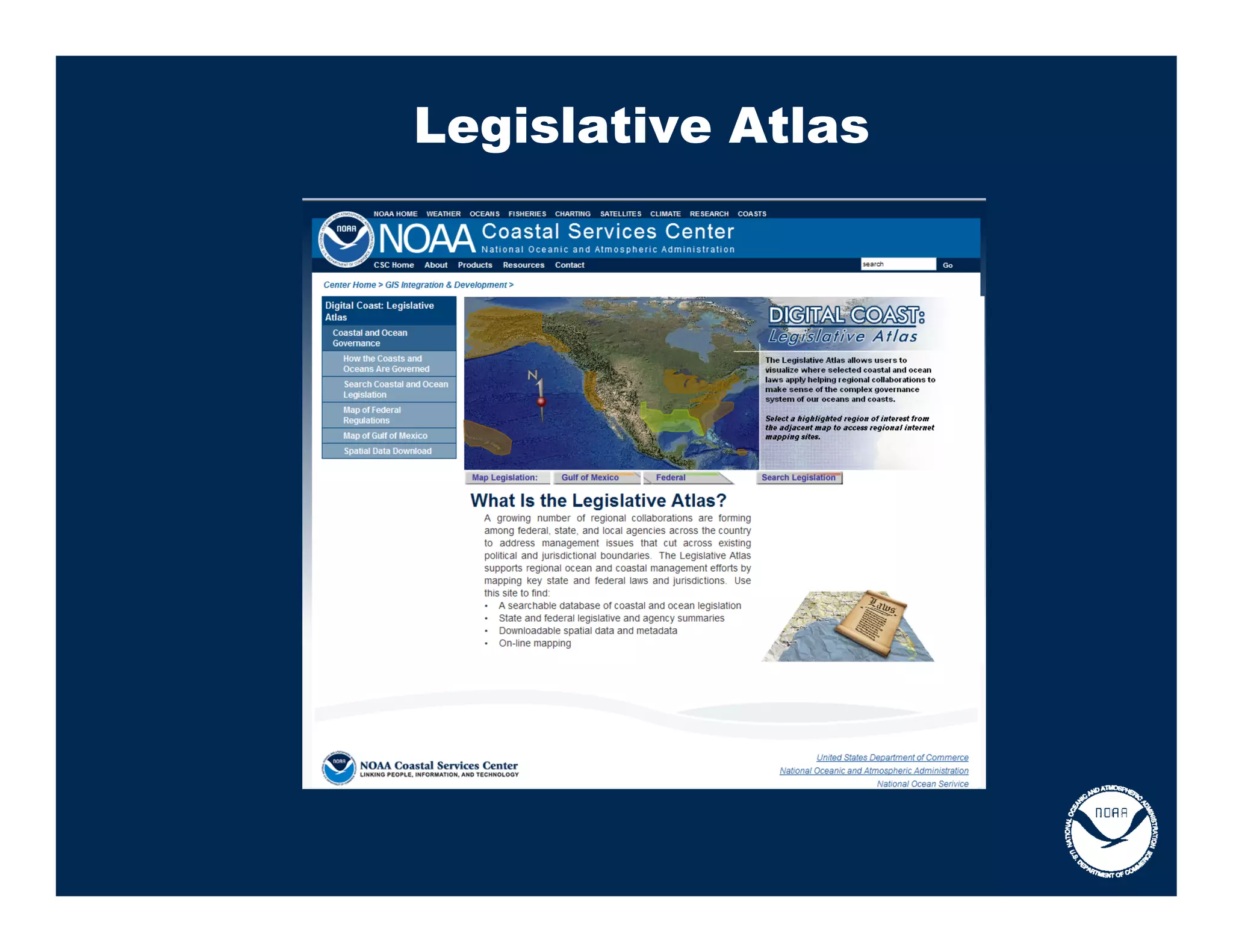 Legislative Atlas
 