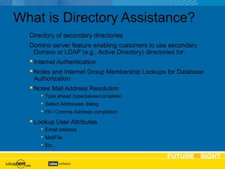Lotusphere 2006: ID107 - Getting Started with Active Directory ...
