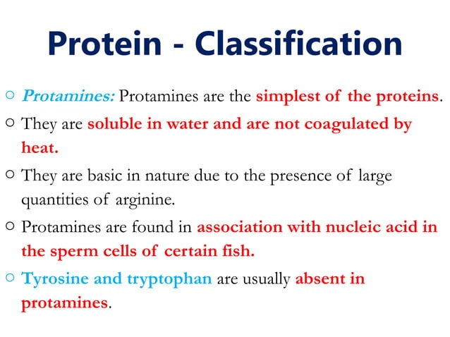 Classification of proteins based on function and solubility | PPTX