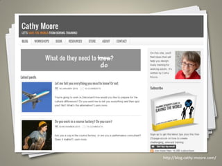 36http://blog.cathy-moore.com/
 