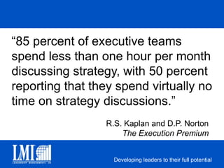 “A bad economy is the test of an organization’s culture.  In good times, consumer demand can disguise the lapses in productivity that disengagement causes.  But in bad times, there isn’t any way to hide the performance problems of disengagement.  When a company is in trouble, employee engagement can be the difference between surviving or not.”                     				James K. Harter12:  The Elements of Great Managing