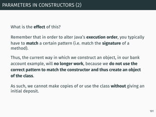 What is the effect of this?
Remember that in order to alter Java’s execution order, you typically
have to match a certain ...
