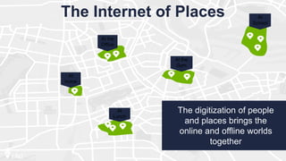 Confidential and Proprietary | Do Not Distribute | © 2014 xAd, Inc.
At the
Office
At the
Gym
At
home
At
Lunch
The Internet of Places
The digitization of people
and places brings the
online and offline worlds
together
At
School
 