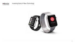 Page
a bonial.com company
Investing Early in New Technology
 