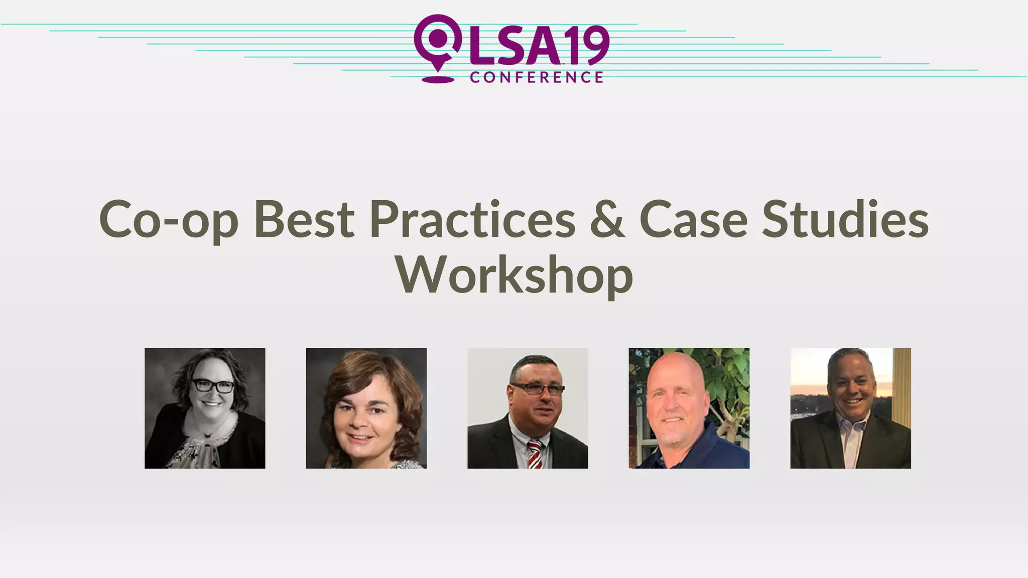 Co-op Best Practices & Case Studies
Workshop
 