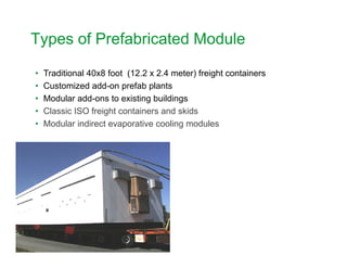 Containerized Power and Cooling Modules for Data Centers | PDF