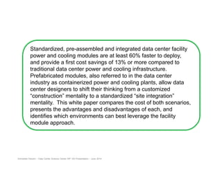 ￼￼￼￼￼￼￼￼￼￼￼￼￼￼￼￼￼￼￼￼￼￼￼￼￼Containerized Power and Cooling Modules for Data Centers