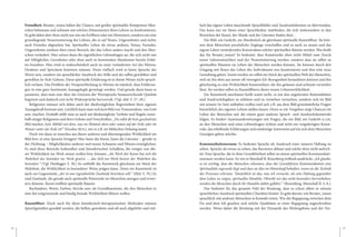 34 A N D R E A S S C H N I D E R 35
Fremdheit: Berater_innen haben die Chance, mit großer spiritueller Kompetenz Men-
schen behutsam und achtsam mit solchen Dimensionen ihres Lebens zu konfrontieren.
Es geht dabei aber eben nicht nur um ein Eröffnen oder ein Hinweisen, sondern um eine
grundlegende Neuorientierung des Lebens, die es auf Neues, Ungewohntes und sicher
auch Fremdes abgesehen hat. Spirituelles Leben als etwas anderes, Neues, Fremdes,
Ungewohntes umfasst eben einen Bereich, der das Leben anders macht und den Men-
schen verändert. Hier setzen dann die eigentlichen Lebensfragen an, die sich nicht nur
auf Alltägliches, Gewohntes oder eben auch in bestimmten Situationen bereits Erleb-
tes beziehen. Hier wird es wahrscheinlich auch zu einer veränderten Art des Hörens,
Denkens und Sprechens kommen müssen. Denn vielfach wird es keine Sprache der
Worte sein, sondern ein sprachlicher Ausdruck der Stille und des selbst gewählten und
gewollten In-Sich-Gehens. Denn spirituelle Erfahrung ist in ihrem Wesen nicht sprach-
lich verfasst. Das Problem der Versprachlichung in Worten ist nämlich, dass Erfahrun-
gen in eine ganz bestimmte Aussagelogik gezwängt werden. Und gerade dann kann es
passieren, dass man eine über die Grenzen der Wortsprache hinausreichende Qualität
begrenzt und dadurch erst recht Widersprüche hervorruft. (Vgl. ebd. S. 27–28.)
Religionen müssen sich daher auch der diesbezüglichen Begrenztheit ihrer eigenen
Aussagekraft bewusst sein. Letztlich kann man sich kein Bild von Transzendenz, von Gott
usw. machen. Deshalb stößt man so auch auf diesbezügliche Verbote und Regeln inner-
halb einiger Religionen und ihrer Gebote und Vorschriften. „Du sollst dir kein geschnitztes
Bild machen, kein Abbild von dem, was im Himmel oben oder unten auf der Erde oder im
Wasser unter der Erde ist!“ (Exodus 20,4.), wie es z.B. im biblischen Dekalog lautet.
Doch wie dann so manches aus dieser anderen und übersteigenden Wirklichkeit ins
Bild bzw. in eine Sprache bringen? Hier kann die Kunst, kann die Literatur – gerade in
der Dichtung – Möglichkeiten anderen und neuen Schauens und Hörens ermöglichen.
Es sind diese Bereiche kulturellen und künstlerischen Schaffens, die einiges von die-
ser Wirklichkeit ins Werk setzen wollen bzw. können. „Im Werk der Kunst hat sich die
Wahrheit des Seienden ins Werk gesetzt … das Sich-ins-Werk-Setzen der Wahrheit des
Seienden.“ (Vgl. Heidegger S. 30.) So enthüllt das Kunstwerk gleichsam ein Stück der
Wahrheit, die Wirklichkeit in besonderer Weise prägen kann. Denn ein Kunstwerk ist
auch ein Gegenstand, „der in uns irgendwelche Zustände bewirken soll.“ (Ebd. S. 70.) Es
sind Zustände, die gerade auch spirituelle Potenziale im Menschen anregen und erwei-
tern können. Kunst eröffnet spirituelle Räume.
Buchstaben, Worte, Farben, Striche usw. als Grundbausteine, die den Menschen in
eine ihn entgrenzende und häufig fremde Wirklichkeit führen wollen.
Raumöffner: Doch auch für diese künstlerisch-therapeutischen Methoden müssen
Sprachgestalten gewählt werden, die helfen, gewohnte und oft auch abgelebte und viel-
fach das eigene Leben täuschende Sprachbilder und Ausdrucksformen zu überwinden.
Das kann nur im Sinne einer Sprachkultur stattfinden, die sich insbesondere in den
Bereichen der Kunst, der Musik und der Literatur finden lässt.
Ein Bild, ein Gedicht, ein Musikstück als gleichsam spirituelle Raumöffner. Sie kön-
nen dem Menschen persönliche Zugänge verschaffen und so auch zu neuen und das
eigene Leben verändernden Konstrukten solcher spirituellen Räume werden. Was heißt
das für Berater_innen? Es bedeutet, dass Kunstwerke eben nicht Mittel zum Zweck
neuer Lebenseinsichten und der Neuorientierung werden, sondern dass sie selbst zu
spirituellen Räumen im Leben des Menschen werden können. Sie können durch den
Umgang mit ihnen das Leben des Individuums neu konstruieren und ihm eine neue
Gestaltung geben. Somit werden sie selbst ein Stück der spirituellen Welt des Menschen,
weil sie ihn eben aus seiner oft verengten Ich-Bezogenheit herauslösen können und ihn
gleichzeitig in eine Wirklichkeit hineinziehen, die ihn gelassen und achtsam verweilen
lässt. Sie werden selbst zu Raumöffnern dieser neuen Lebenswirklichkeit.
Ein Kunstwerk anschauen heißt somit nicht, es mit den angelernten Rationalitäten
und Ausdruckslogiken zu erklären und zu verstehen versuchen, sondern sich im Bild
mit seinem So-Sein aufhalten wollen und sich z.B. aus dem Bild grundsätzliche Fragen
hinsichtlich des eigenen Lebens stellen lassen. Denn so ein Vorgehen zeigt Chancen im
Leben des Menschen auf, die einem ganz anderen Sprach- und Ausdruckskonstrukt
folgen. Es fordert Auseinandersetzungen mit Fragen, die ein Bild, ein Gedicht u.v.m.
an den Menschen und seine Lebensfragen richten und nicht ein vorgefertigtes Konst-
rukt, das erhellende Erklärungen und eindeutige Antworten auf ein sich dem Menschen
Gezeigtes geben möchte.
Kommunikationsraum: Es bedeutet Sprache als Ausdruck einer inneren Haltung zu
sehen. Sprache als etwas zu sehen, das Barrieren abbaut und solche eben nicht aufrich-
tet. Eine Sprache, die in ihrer Gewaltfreiheit selbst zu einem spirituellen Kommunikati-
onsraum werden kann. So wie es Marshall B. Rosenberg treffend ausdrückt: „Ich glaube,
es ist wichtig, dass die Menschen erkennen, dass der Gewaltfreien Kommunikation eine
Spiritualität zugrunde liegt und dass sie dies im Hinterkopf behalten, wenn sie die Technik
des Prozesses erlernen. Tatsächlich ist das, was ich versuche, als eine Haltung gegenüber
dem Leben zu zeigen, spirituelles Handeln. Obwohl wir das nicht besonders hervorheben,
werden die Menschen durch ihr Handeln dahin geführt.“ (Rosenberg, Marschall B. S. 8.):
Das bedeutet für das gesamte Feld der Beratung, dass es schon allein in seinem
sprachlichen Ausdruck spirituellen Charakter besitzt. Es geht darum, wie Berater_innen
sprachlich mit anderen Menschen in Kontakt treten. Wie die Begegnung zwischen dem
Du und dem Ich gesehen und welche Qualitäten so einer Begegnung zugeschrieben
werden. Wenn daher die Beratung mit der Dynamik des Weitergehens und der Ver-
 