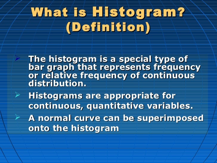 of histogram is a a kind special data through presentation Understanding contd of histogram is a a kind special data through presentation Understanding contd