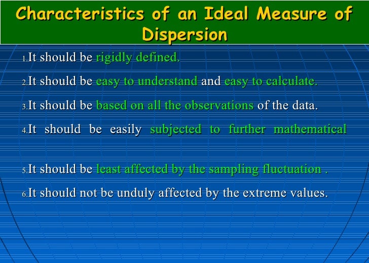 name 3 measures of dispersio name 3 measures of dispersio