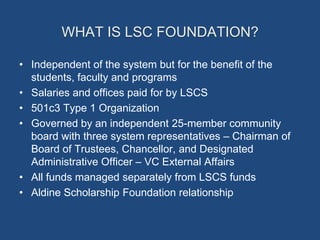 Lone Star College Foundation