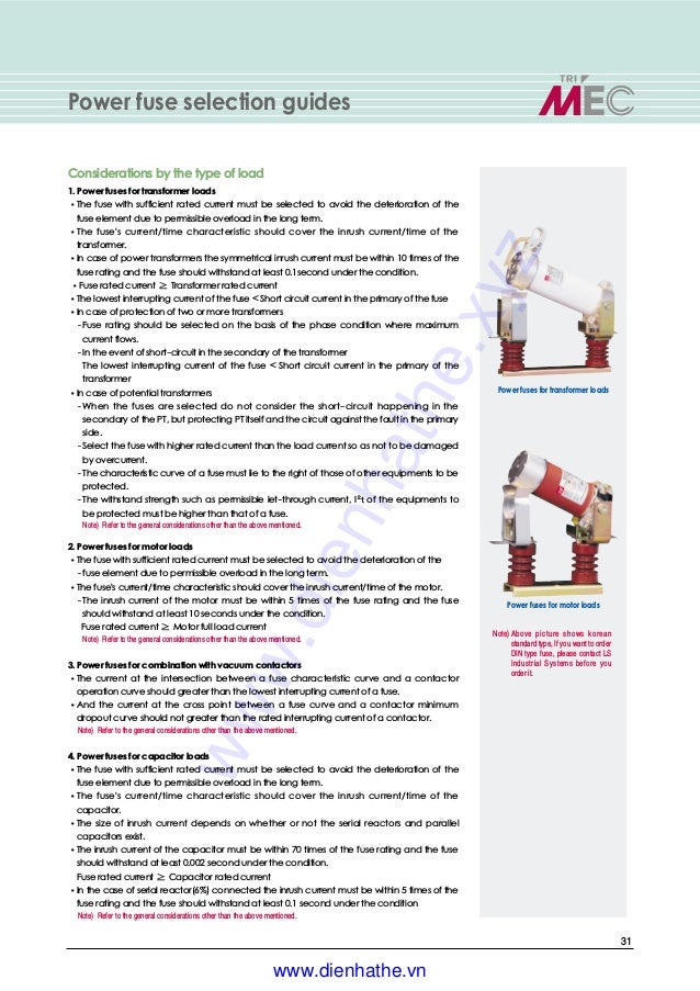Ls Catalog Thiet Bi Dien Vcs Ls Medium Voltage Vacuum Contactor