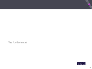 10
The Fundamentals
 