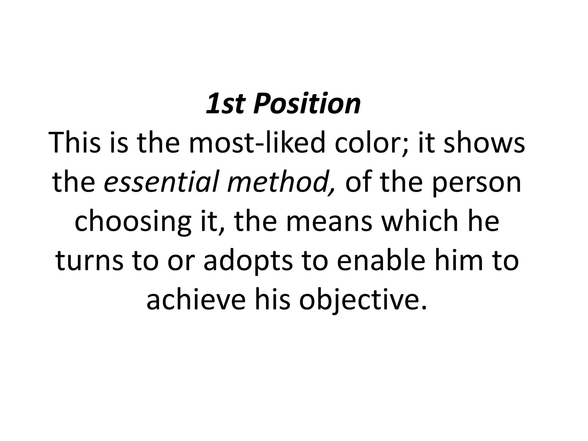 Harmony and balance: Green is the great balancer of
our mental, emotional and physical energies which is
why there is so much green on our planet.
Healing: Green is the heart centre of the body.
Growth: As in nature, green leaves are an indication the
plant is still growing.
Hope: Green is the anticipation of things to come.
GREEN
 