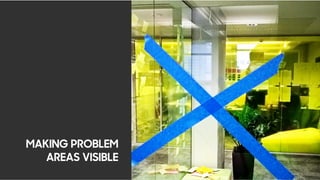 MAKING PROBLEM
AREAS VISIBLE
 