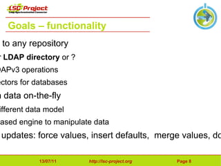 Why ? LDAP directories Present in a vast majority of corporations 