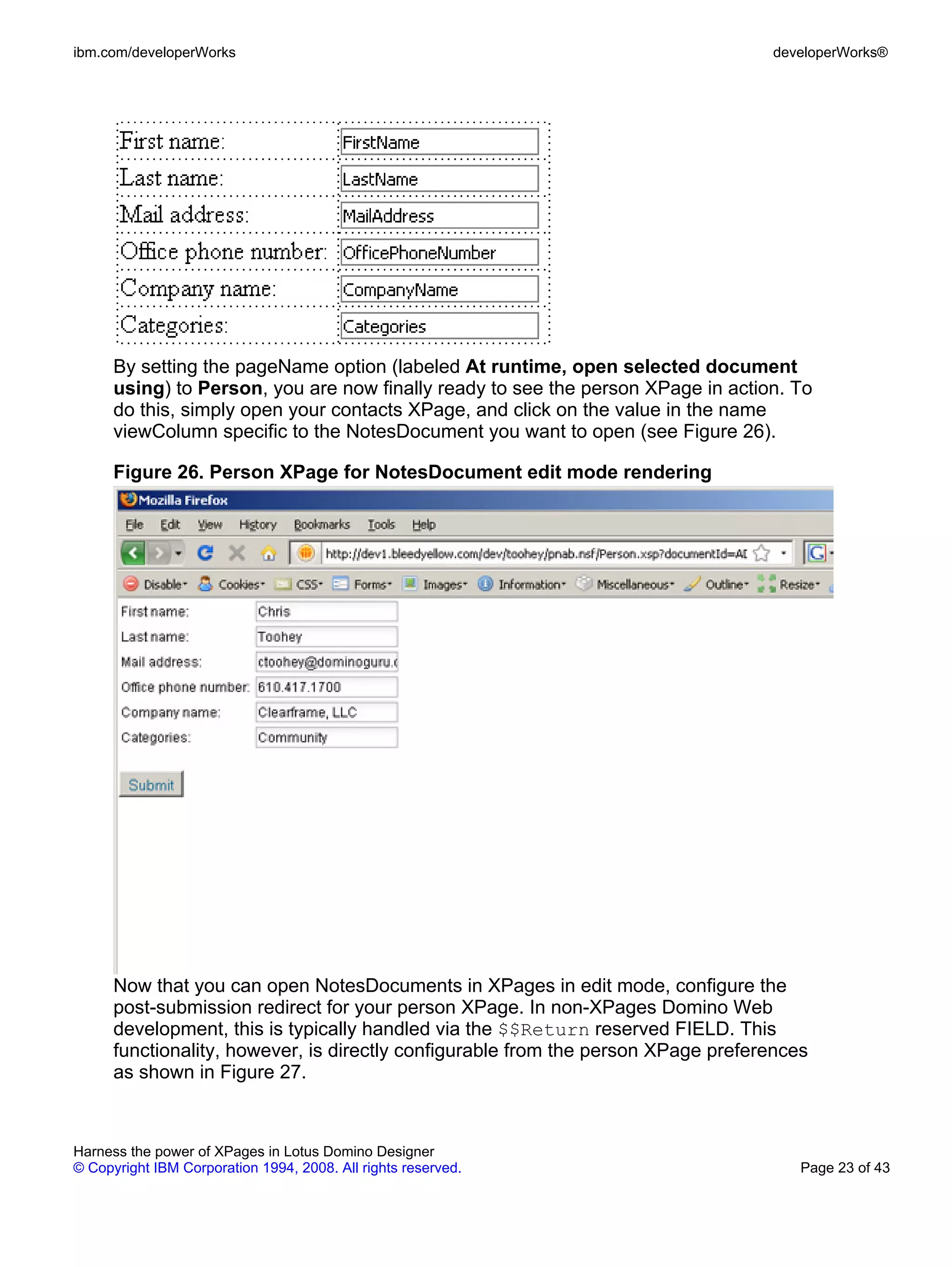 Harness the power of XPages in Lotus Domino