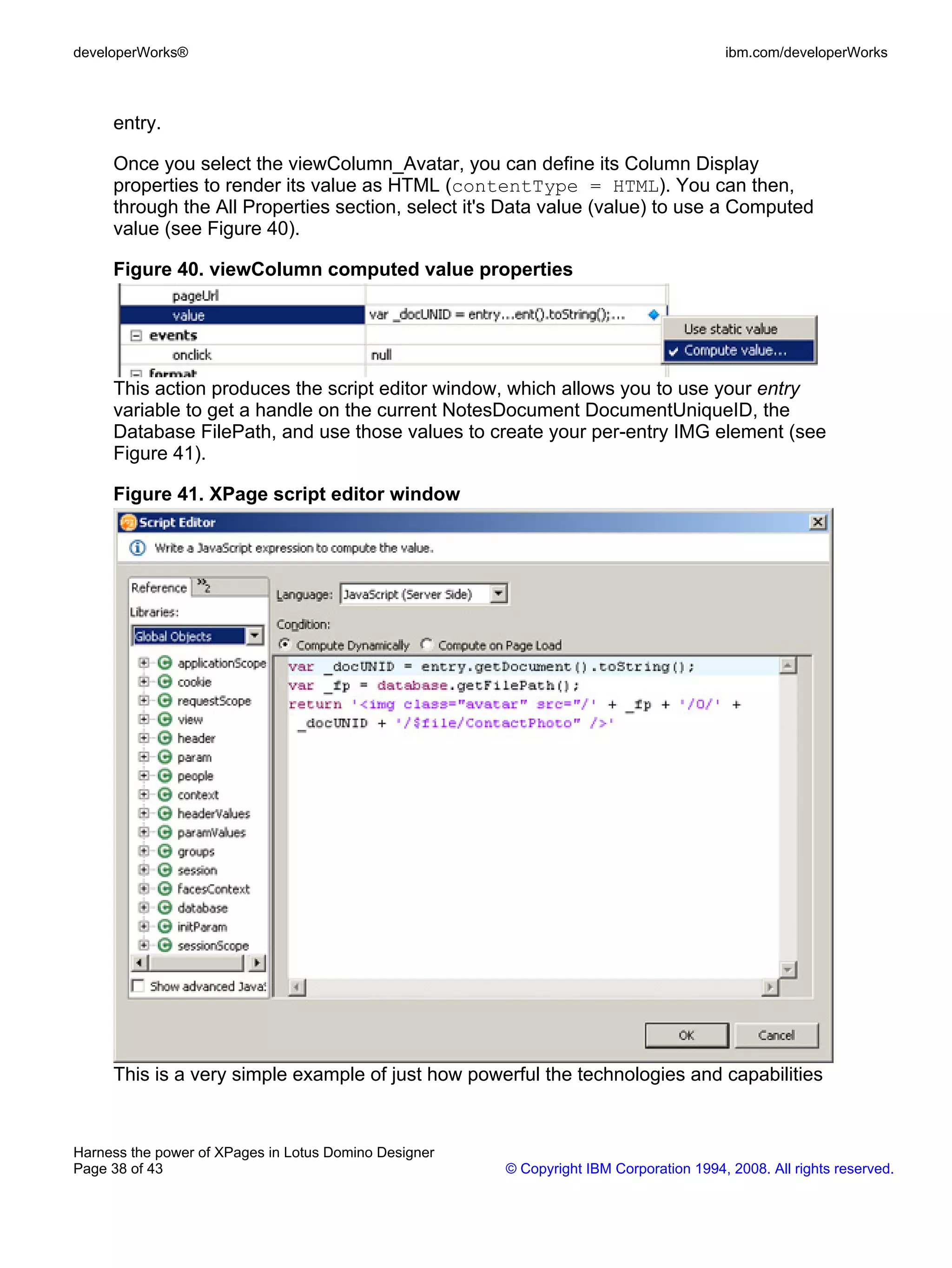 Harness the power of XPages in Lotus Domino