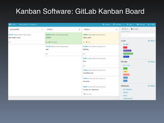 Gitlab Taskbaords Lean Software Development | PDF