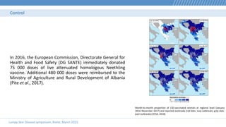 LSD symposium - L. Pite - Combating lumpy skin disease in Albania | PPT