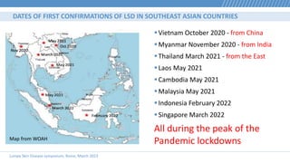 LSD symposium - R. Ainsworth - Lumpy skin disease (LSD) in Southeast ...