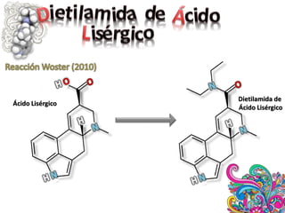 Ácido Lisérgico

Dietilamida de
Ácido Lisérgico

 
