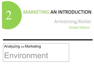 Analyzing  the  Marketing Environment 2 