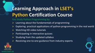 QUICK START GUIDE FOR PYTHON | PPT