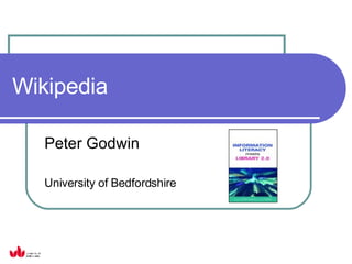 Wikipedia Peter Godwin University of Bedfordshire 