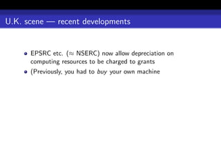 So you want to buy a supercomputer?