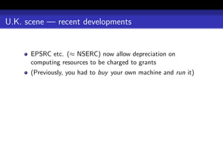 So you want to buy a supercomputer?