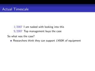 So you want to buy a supercomputer?