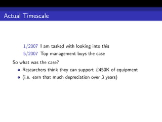 So you want to buy a supercomputer?