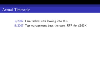 So you want to buy a supercomputer?
